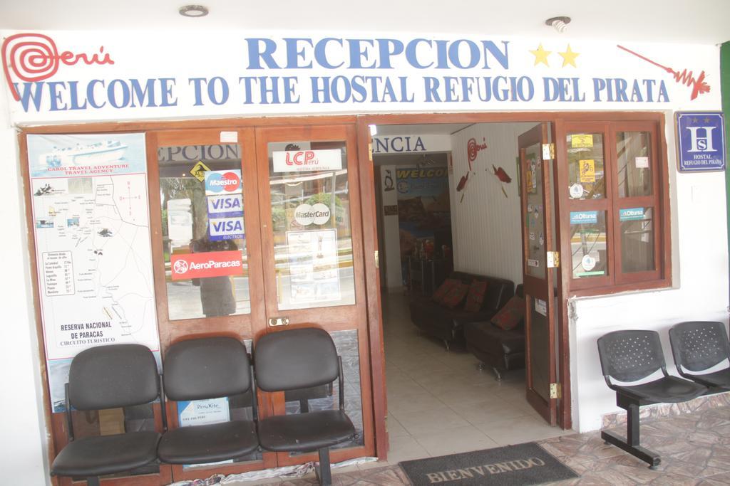 파라카스 Refugio Del Pirata 호스텔 외부 사진
