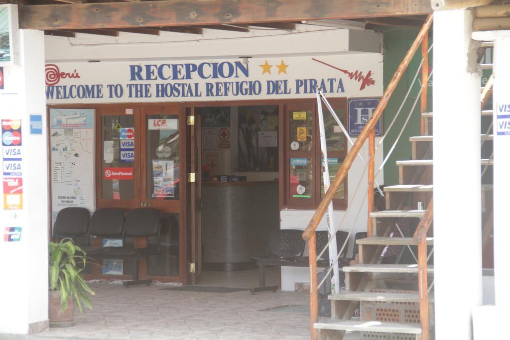 파라카스 Refugio Del Pirata 호스텔 외부 사진